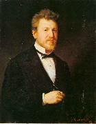 Gyula Benczur, Portrait of odon Eder